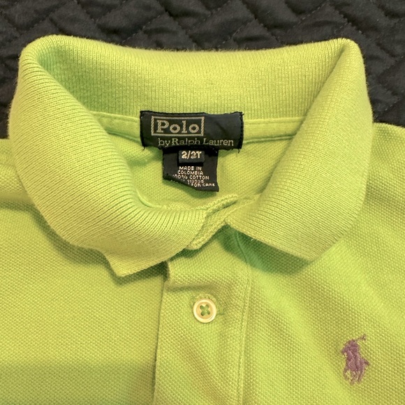 Polo by Ralph Lauren boys in lime green - Picture 2 of 3